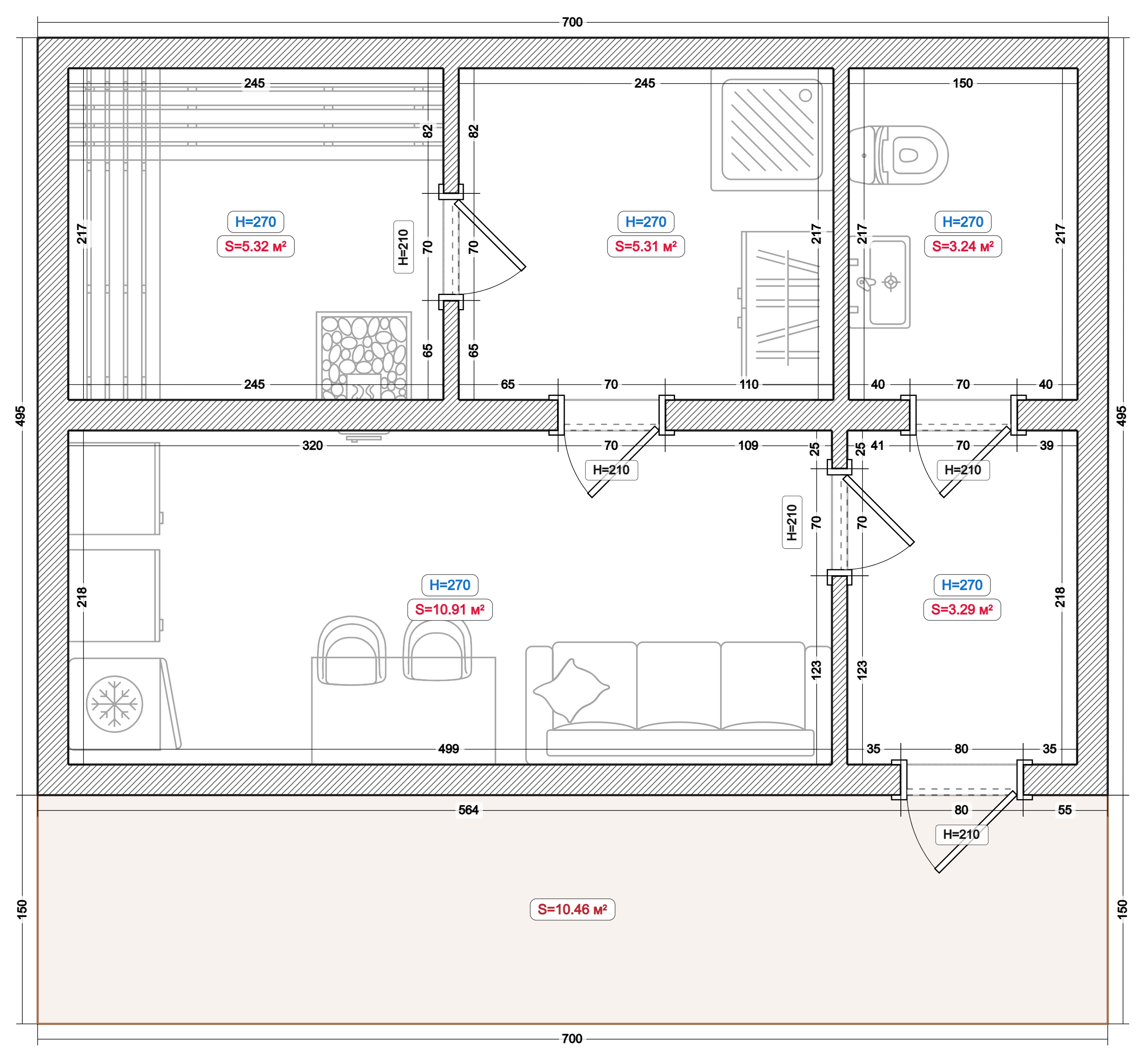 Парная усадьба - 1.9