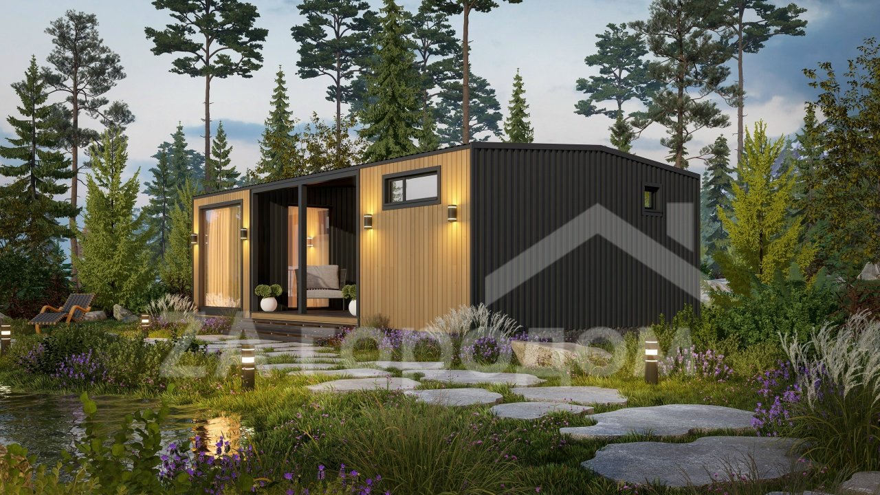 Березовый уют - 7.5x5 м