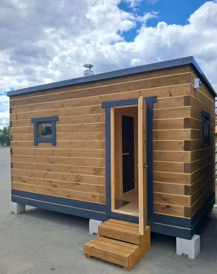 Сосновый пар - 2x3 м